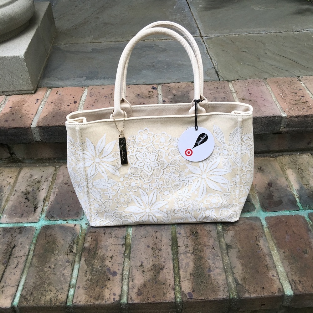 Oscar De La Renta for Target Coated Canvas Tote